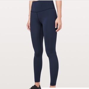 Navy lululemon Wunder Unders